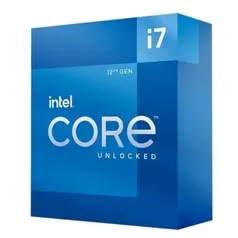 [Com Cashback Pelando R$1484] Processador Intel Core i7-12700K, 3.6GHz (5.0GHz Max Turbo), 12 Núcleos, 20 Threads, LGA 1700, Vídeo Integrado