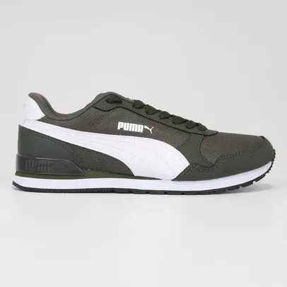 Tênis Puma Runner V2 Sn Bdp - Tamanho 39, 40 e 44 - Verde militar