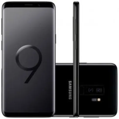 [AME] Smartphone Samsung Galaxy S9+ (PLUS) Dual Chip Android 8.0 Tela 6.2" Octa-Core 2.8GHz 128GB - R$2850 (pagando com AME, R$2520)