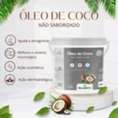 Balde Óleo de Coco Sem Sabor (sem cheiro) 3,2 Litros - Macrophytus