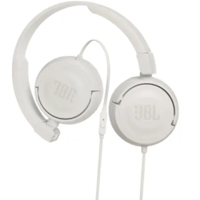 Headphone c/ microfone JBL T450 Branco - JBLT450WHT - R$102