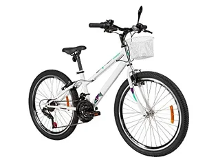 Bicicleta Aro 24 Caloi Ceci Branca