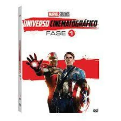 Box Bluray Universo Cinematográfico Marvel (FASE 1) - R$ 69,90