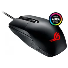 Mouse Gamer Asus Rog Strix Impact P303 Botão DPI 5000 DPI RGB Black | R$ 100