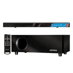 Soundbar Mondial SB-03 com Entrada USB, Bluetooth, SD com 60W de Potência Preto Bivolt