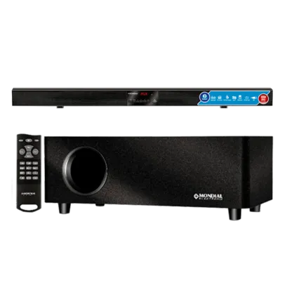 Soundbar Mondial SB-03 com Entrada USB, Bluetooth, SD com 60W de Potência Preto Bivolt