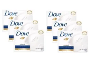 Sabonete Dove original 90g - 6 unidades