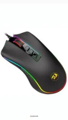 Mouse Gamer Redragon 10000DPI Chroma Cobra M711 | R$120