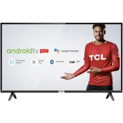 [CC Americanas] Smart TV LED 40" Android TCL 40s6500 | R$906