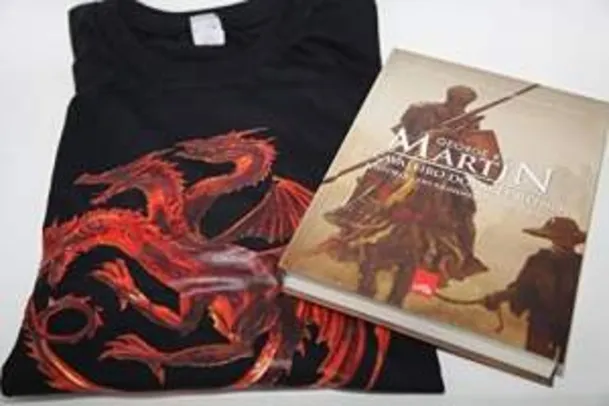 [AMAZON] Livro + Camiseta O Cavaleiro dos Sete Reinos George RR Martin por R$  20