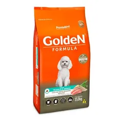 Ração Golden Fórmula Cães Adultos Raças Pequenas Frango e Arroz Mini Bits 15 kg