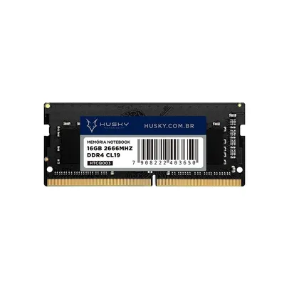 [APP] Memória Para Notebook Husky Technologies, 16GB, 2666MHz, DDR4, CL19 - HTCQ003