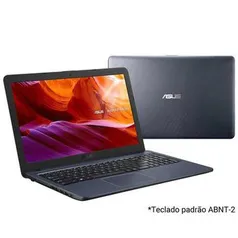 Notebook Asus VivoBook i3-7020U 4GB SSD 256GB Intel Graphics 620 15,6" | R$2519