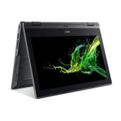 [BOLETO] Notebook Acer TravelMate Spin B | Intel® Celeron N3450 | 4GB | SSD 128GB | Tela de 11.6'' Full HD Touch Screen | Win10 Pro