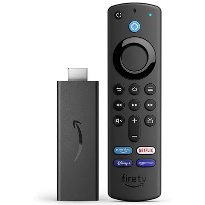 Fire TV Stick 2021, com Controle Remoto por Voz com Alexa, Full HD