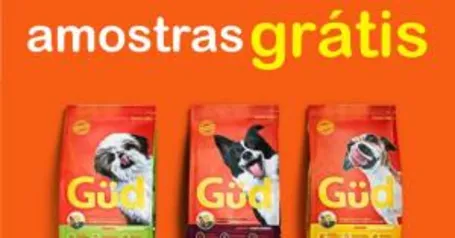 Amostra Grátis Ração GUD (Todas as regiões)