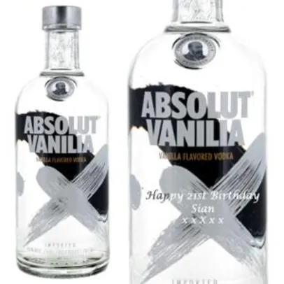Vodka Absolut Vanilla com frete grátis do Prime