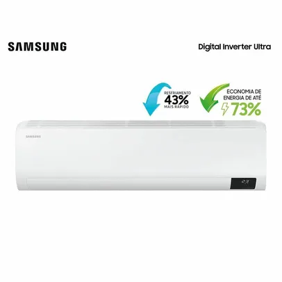 Ar Condicionado Split Hi Wall Samsung Digital Inverter Ultra 9.000 BTU/h Frio Monofásico | R$1.579