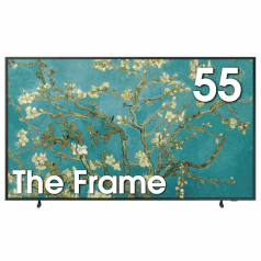[MEMBERS] Samsung Smart TV The Frame 55 QLED 4K 120Hz, Tela Matte, Suporte de Parede Slim Incluso