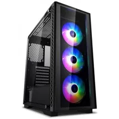 Gabinete DeepCool Matrexx 50 RGB 3F, Mid Tower. | R$ 303