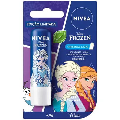 Hidratante Labial Nivea Disney Frozen Original Care 4,8g