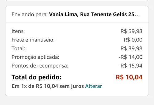 Imagen na descrição da promoção