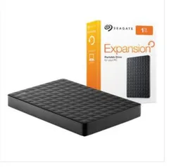 HD Externo Portátil 1TB USB 3.0 Seagate Expansion STEA1000400 Preto R$ 248,99