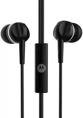 Fone de Ouvido Estéreo Pace 105BK Intra-Auricular com Microfone, Motorola | R$42