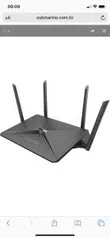 Roteador D-Link Wifi EXO DIR-882 AC2600 MU-MIMO Wireless Gigabit 2.4 R$ 530