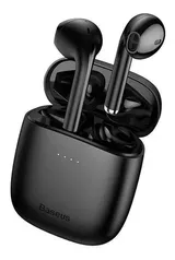 Fone De Ouvido In-ear Sem Fio Baseus W04 Preto | R$ 150