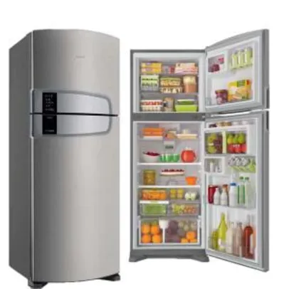 Refrigerador Consul Bem Estar Frost Free Platinum 437L CRM55AK | R$2.659