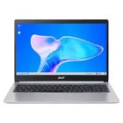 (APP)Notebook Acer Aspire 5 -R4ZF AMD Ryzen 7 5700U Linux Gutta 8GB 256GB SDD 15,6' IPS 