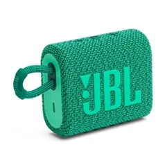Caixa de Som JBL Go 3 Eco, Bluetooth, Verde ou Azul