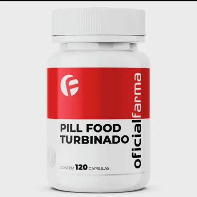 Pill Food Turbinado 120 Cápsulas [cabelo, pele e unhas]