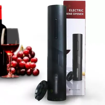 Abridor De Vinho Garrafa Automático Saca Rolhas Elétrico