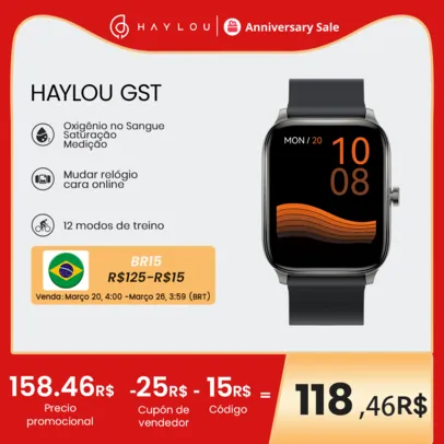 Smartwatch HAYLOU GST Lite