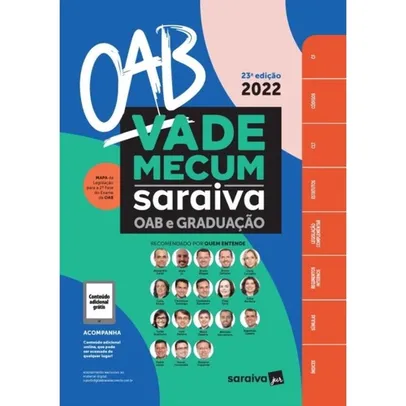 Vade Mecum Saraiva - Oab E Graduacao - 23ª Ed