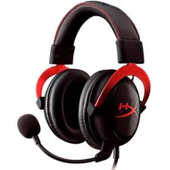 Headset Gamer HyperX Cloud II 7.1 Preto/Vermelho R$560