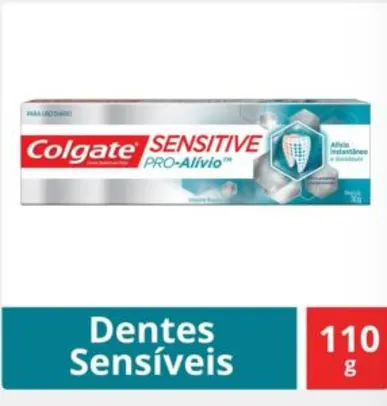 [ R$ 5,52 CADA UNIDADE ] 6 Creme Dental Colgate Sensitive Pro-Alívio Regular 110g