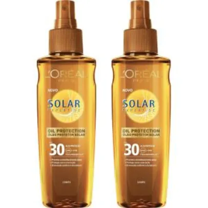 Kit 2 Óleos Bronzeadores L'Oréal Paris Protetor Solar Expertise FPS 30  - R$20