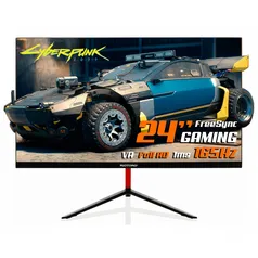 Monitor Gamer Riotoro, Stingray RX24, 24 Pol, FULL HD, HDR, FreeSync, 165Hz, 1ms, DisplayPort, HDMI, SR2405R | R$1.099