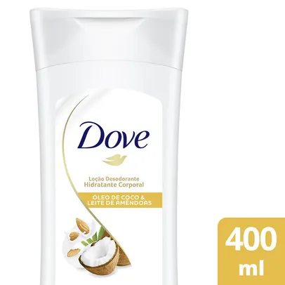 Hidratante Dove Óleo De Coco &amp; Leite De Amêndoas 72h Loção Desodorante 400ml