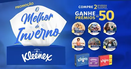 Promoção Kleenex O Melhor do Inverno