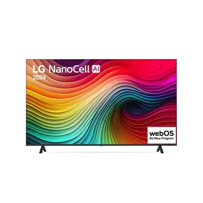 Smart TV LG NanoCell NANO80 4K de 50 polegadas 50NANO80 