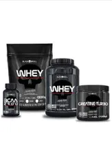 COMBO WHEY 2X + BCAA + CREATINA (chocolate) | R$129