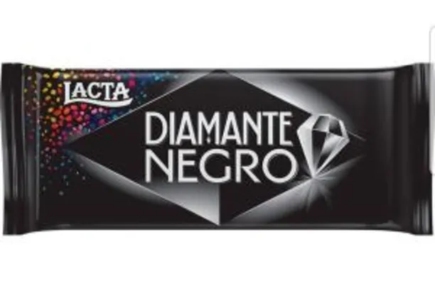 Barra de chocolate Diamente Negro 90g (Retirar na Loja)