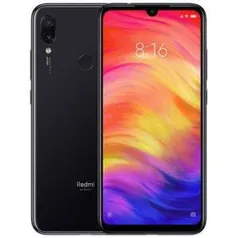 [R$995 com AME] Smartphone Xiaomi Redmi Note 7 64GB 4GB RAM Versão Global Desbloqueado Preto | R$1.038