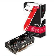 Placa de Vídeo Sapphire AMD Radeon RX 5700 XT 8GB, GDDR6 - 11293-01-20G