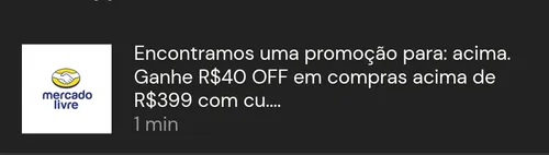 Imagen na descrição da promoção