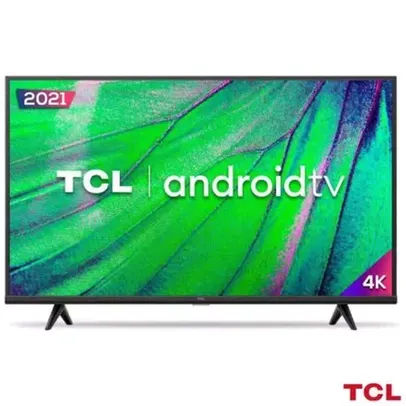 (PRIME) Smart TV TCL LED 4K UHD HDR 50" Android TV 50P615